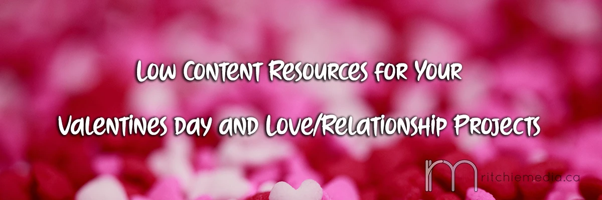 Low Content Resources for Valentines Day