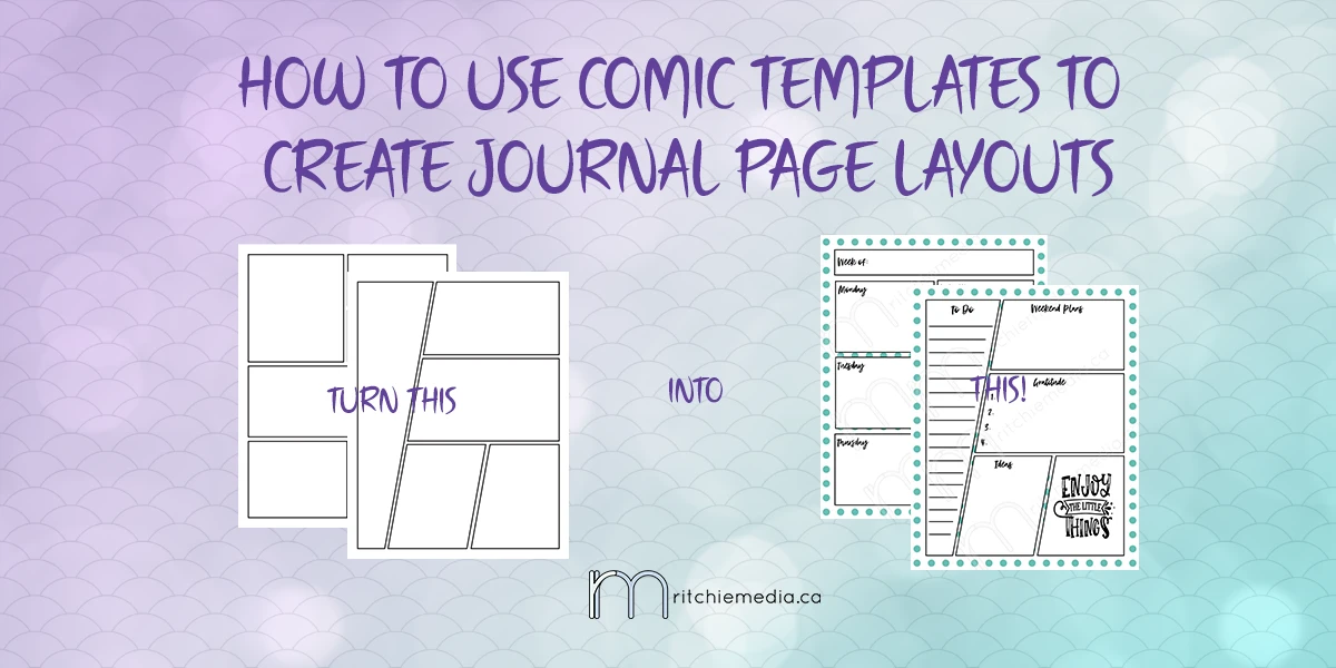 turn comics into journals