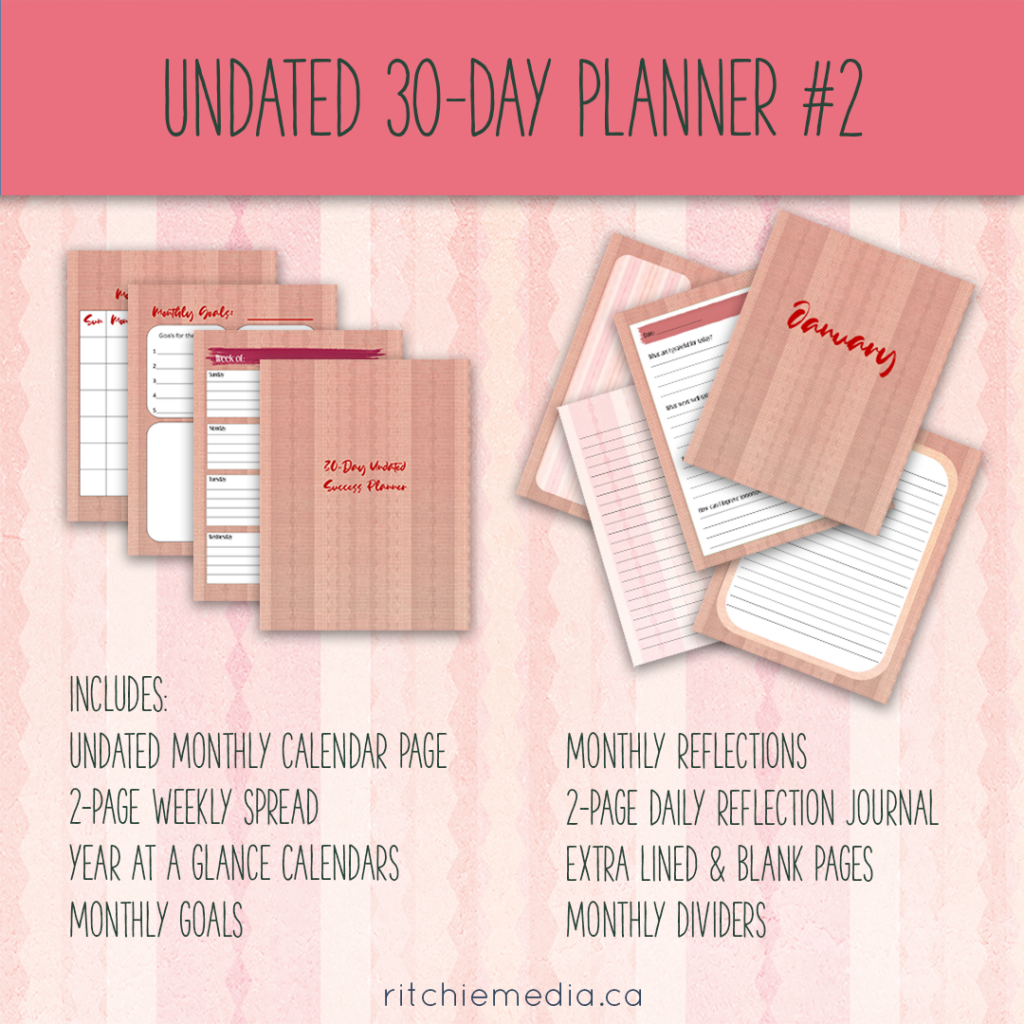 undated southwest 30-day planner promo