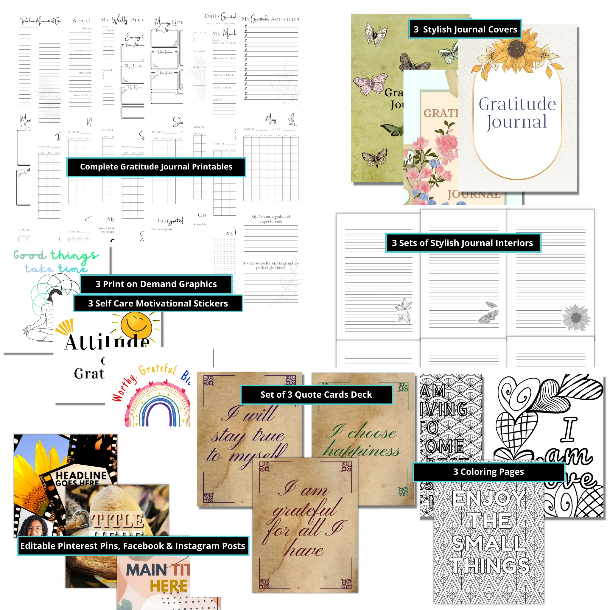 gratitude printalbes mockup