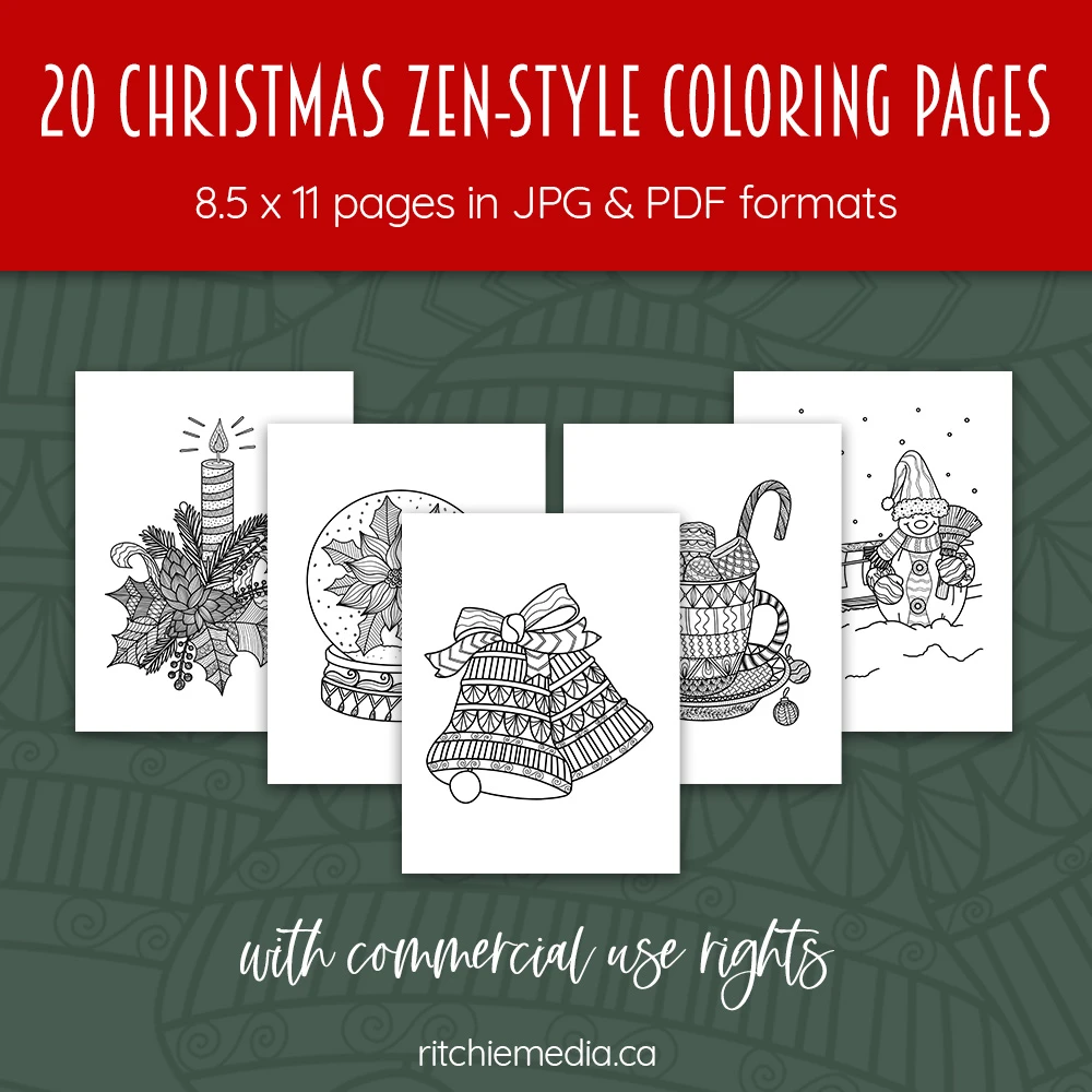 20 christmas zentstyle pages promo image copy