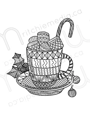 watermarked hot chocolate detail watermarked hot chocolate detail