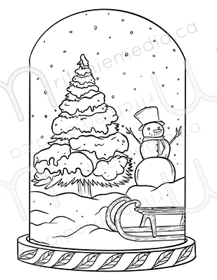 watermarked snowglobe image watermarked snowglobe image