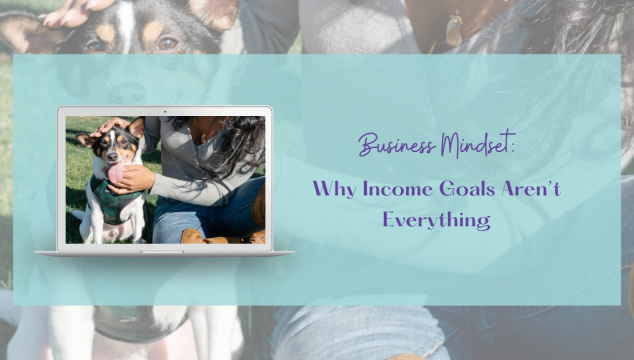 Income Goals mindset blog header