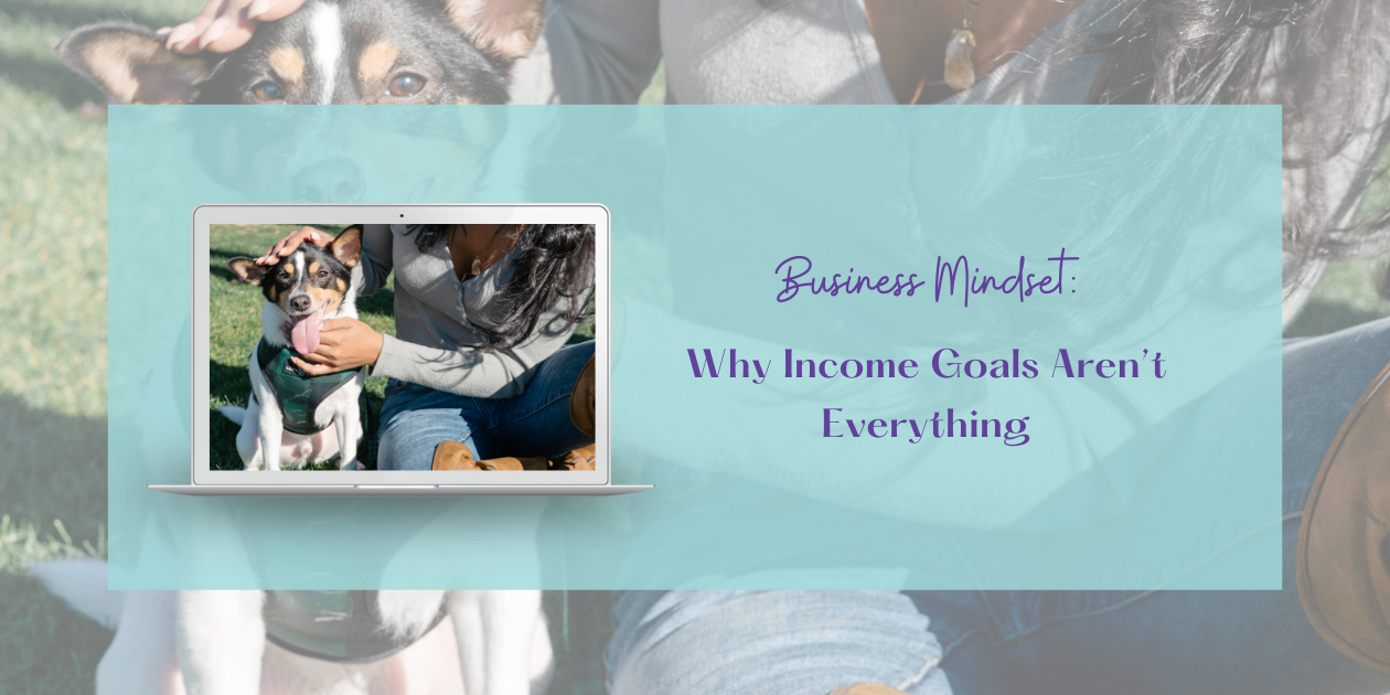 Income Goals mindset blog header