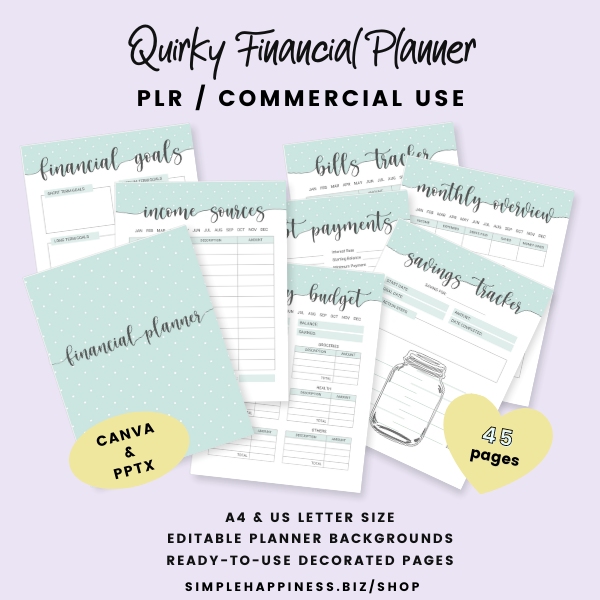 Jan - Quirky financial planner