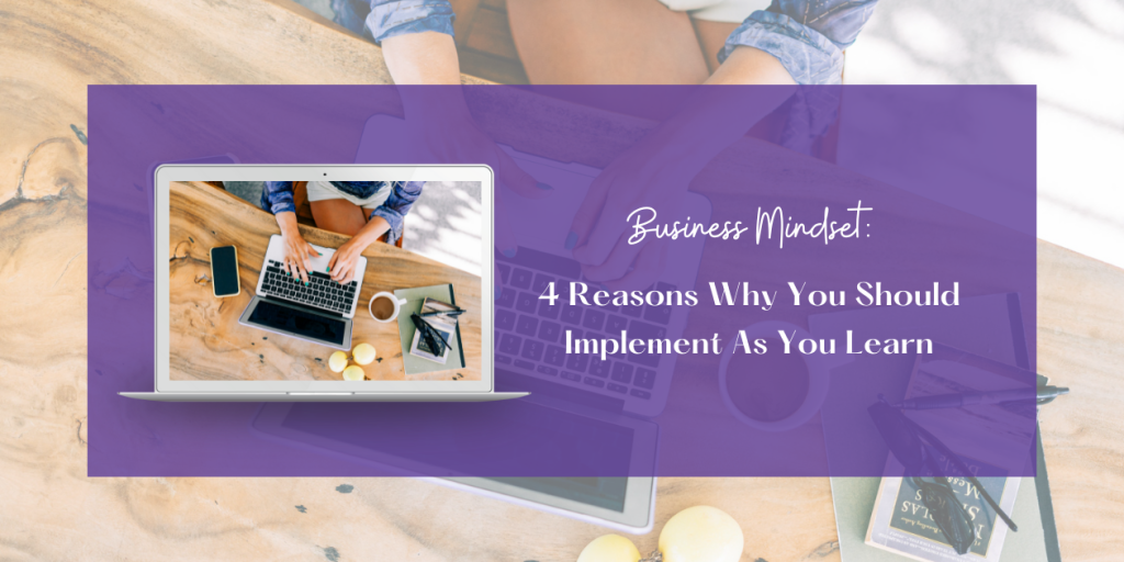 4 reasons to implement as you learn blog header