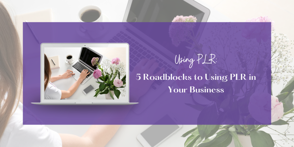 5 roadblocks to using plr