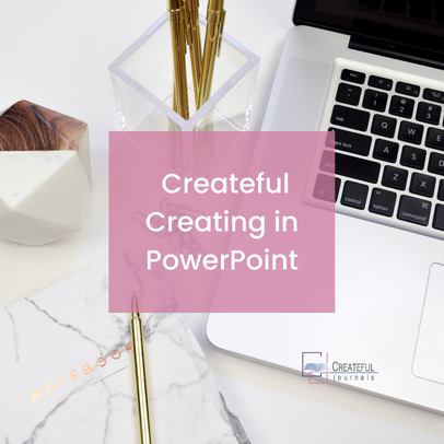 createful creating in powerpoint mockup