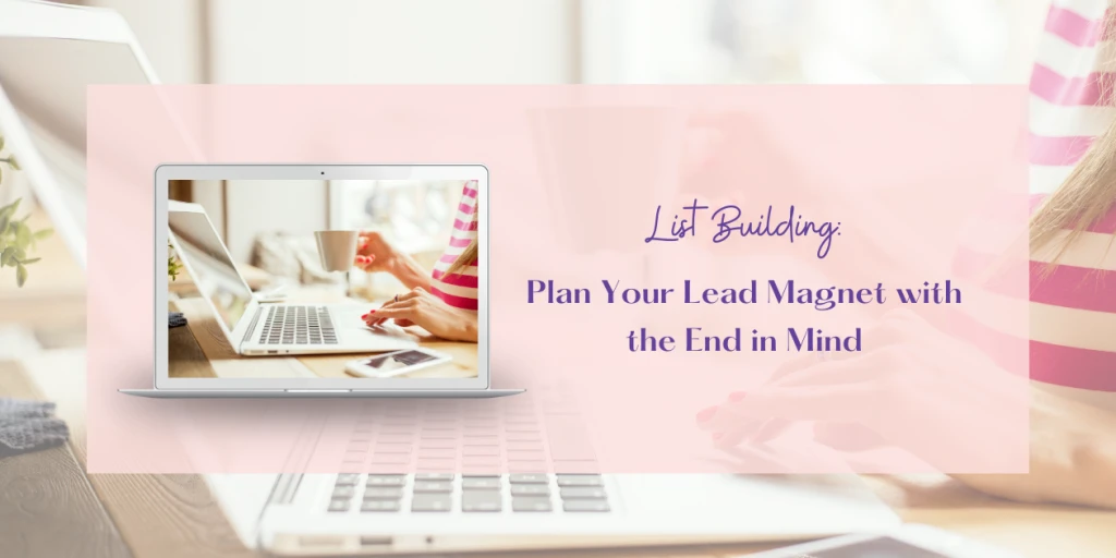 plan your lead magnet