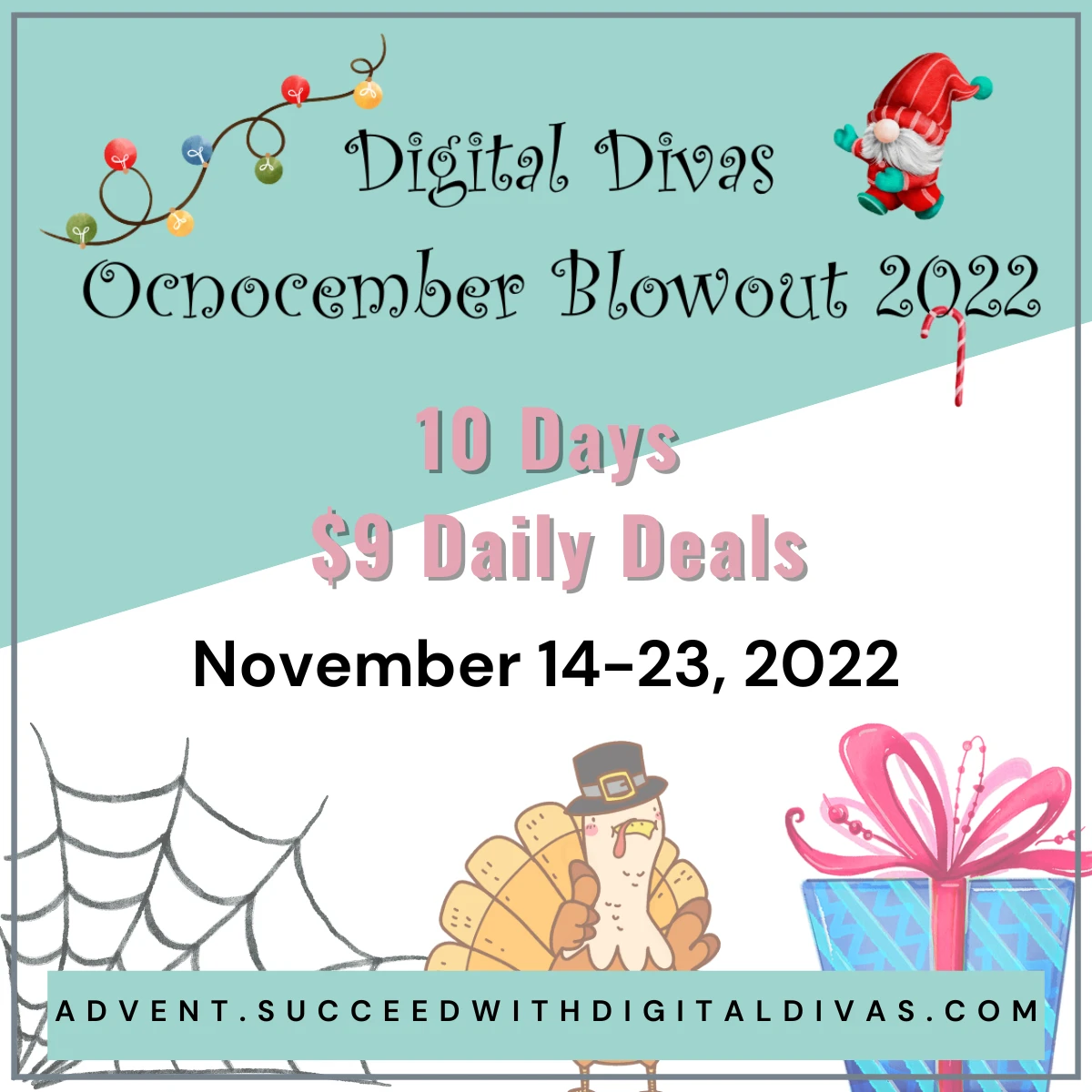Ocnocember Daily Deals Promo