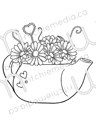 image 12 watermark detail teapot with hearts and flowers watermarked image