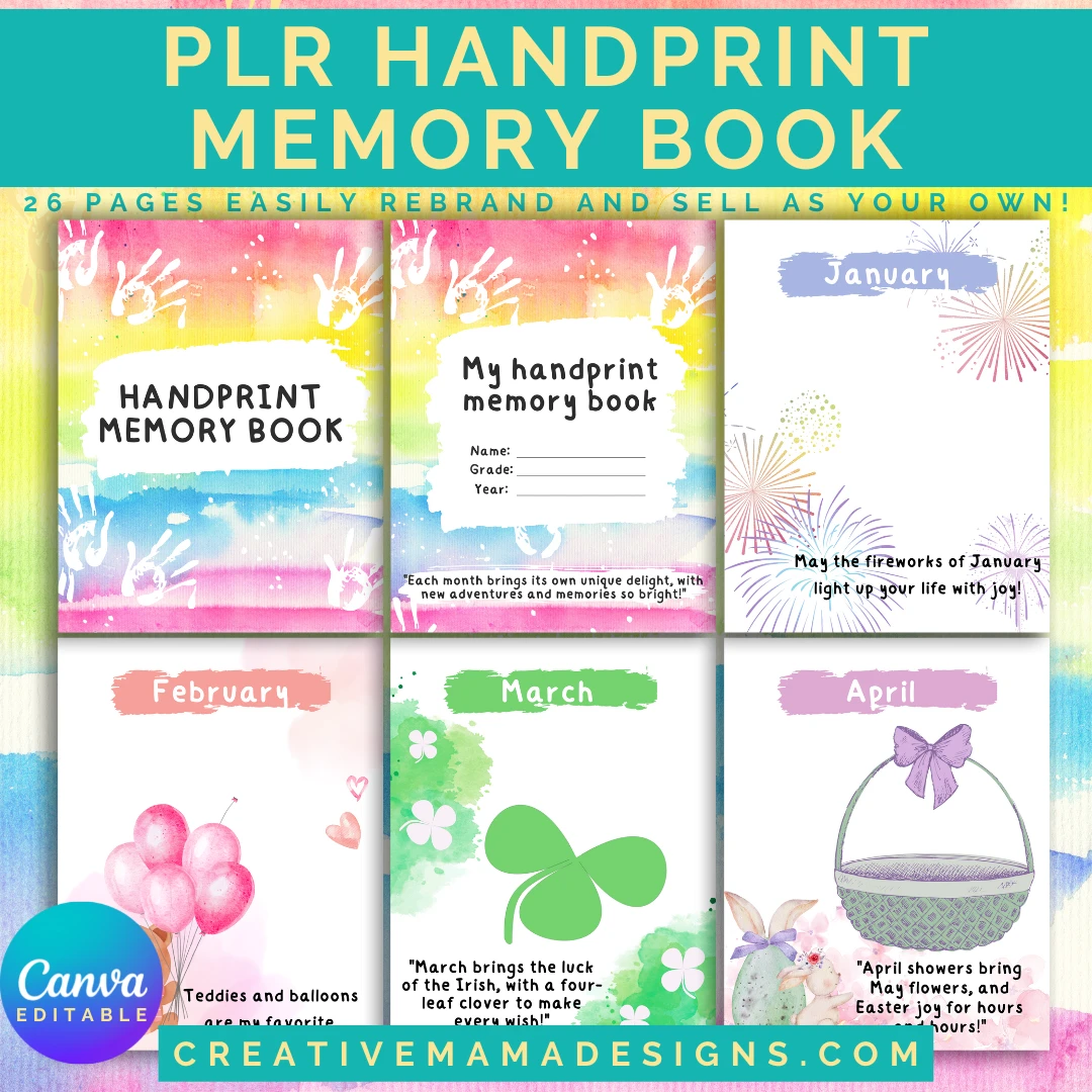 Roxy Kids Handprint Book